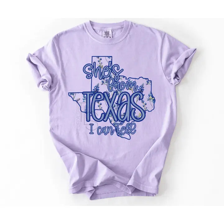 She's from Texas I Can Tell Custom Exclusive T-Shirt