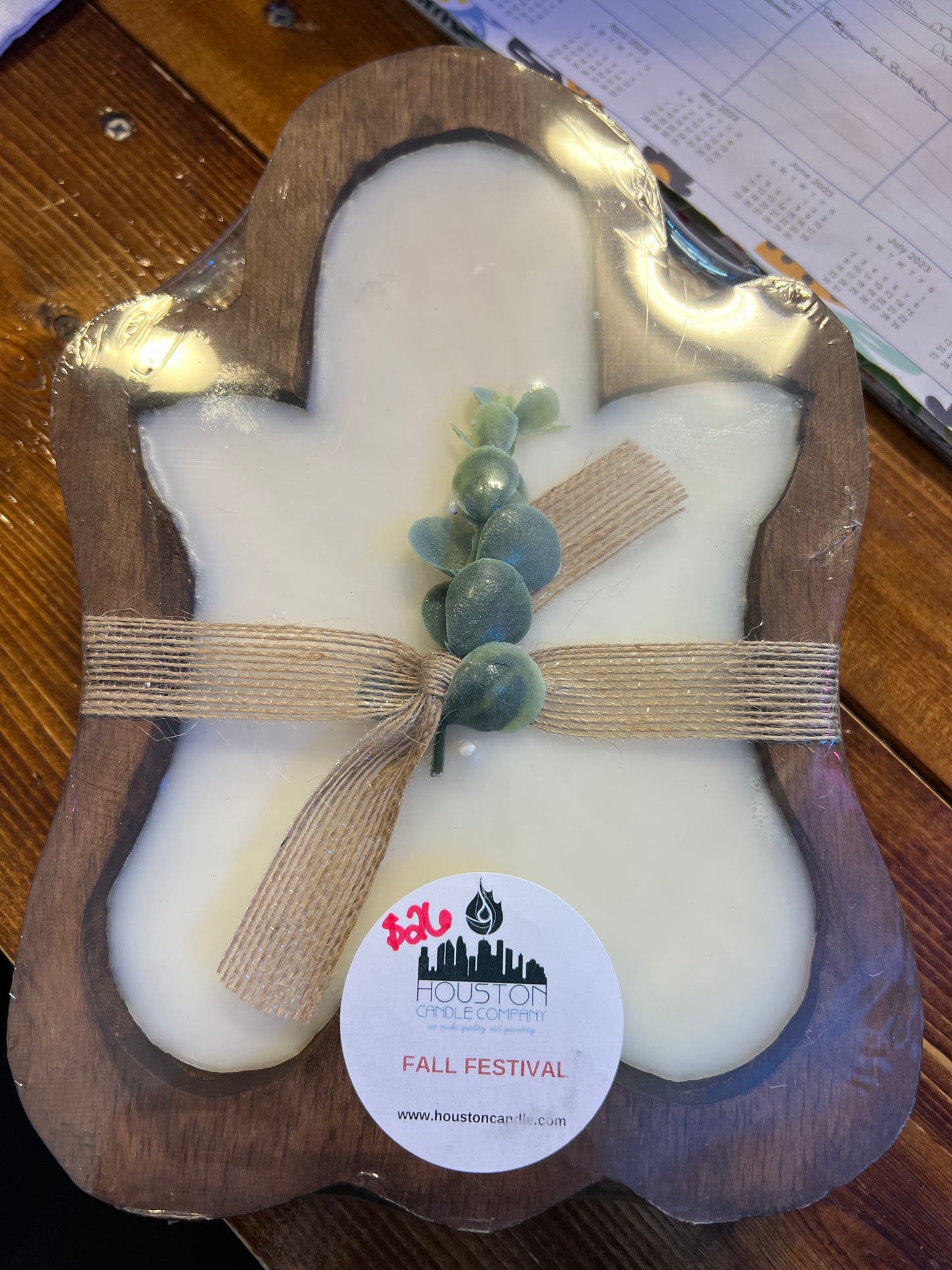 Dough Bowl Candles