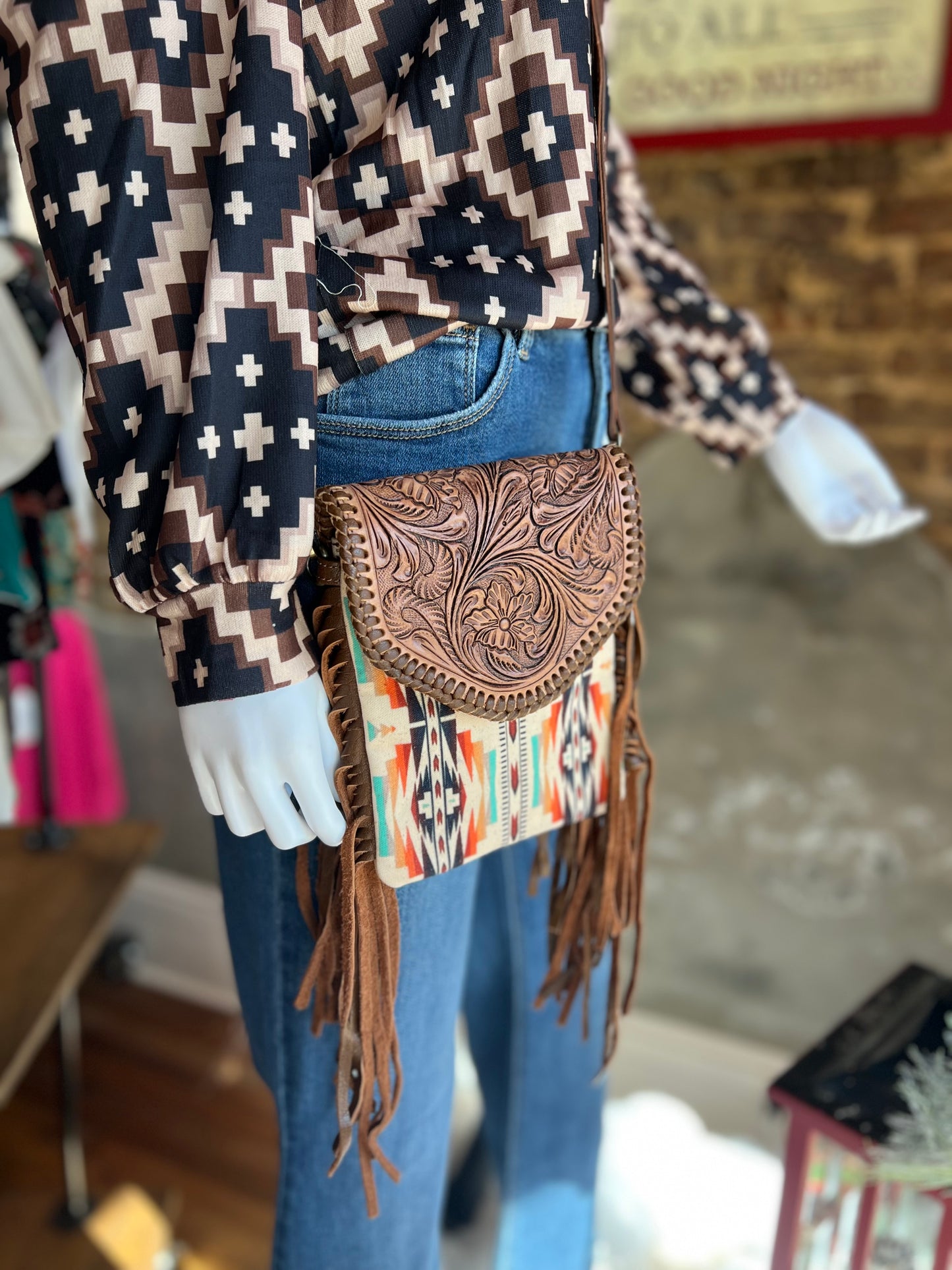 Mandala Bay Crossbody Bag