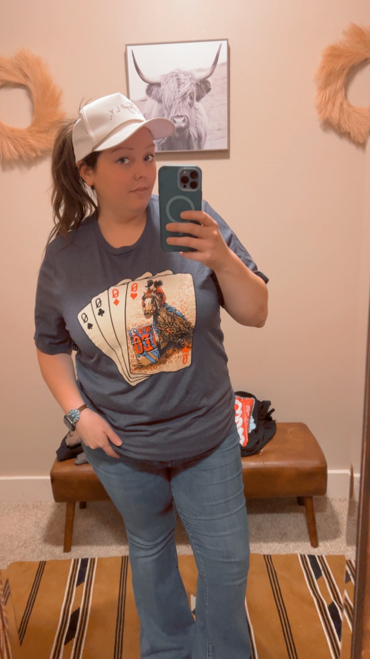 Barrel Racing Queen Tee