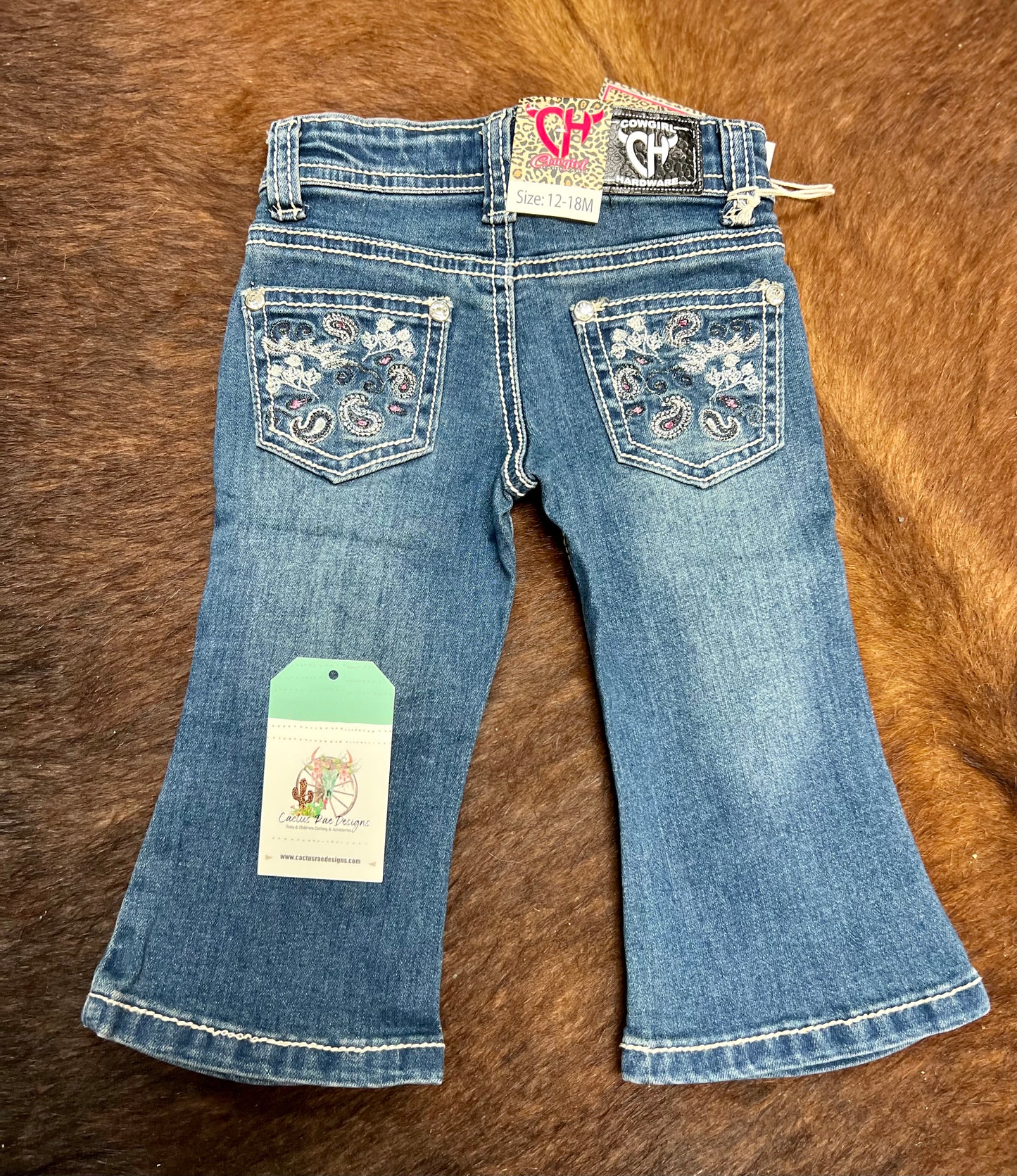 Vine Paisley Jean