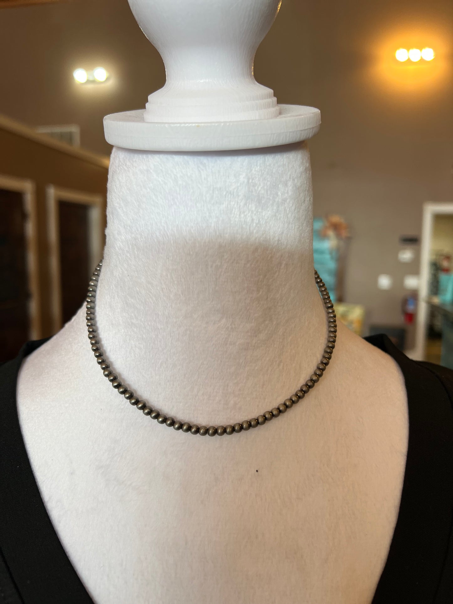 Faux Navajo pearls