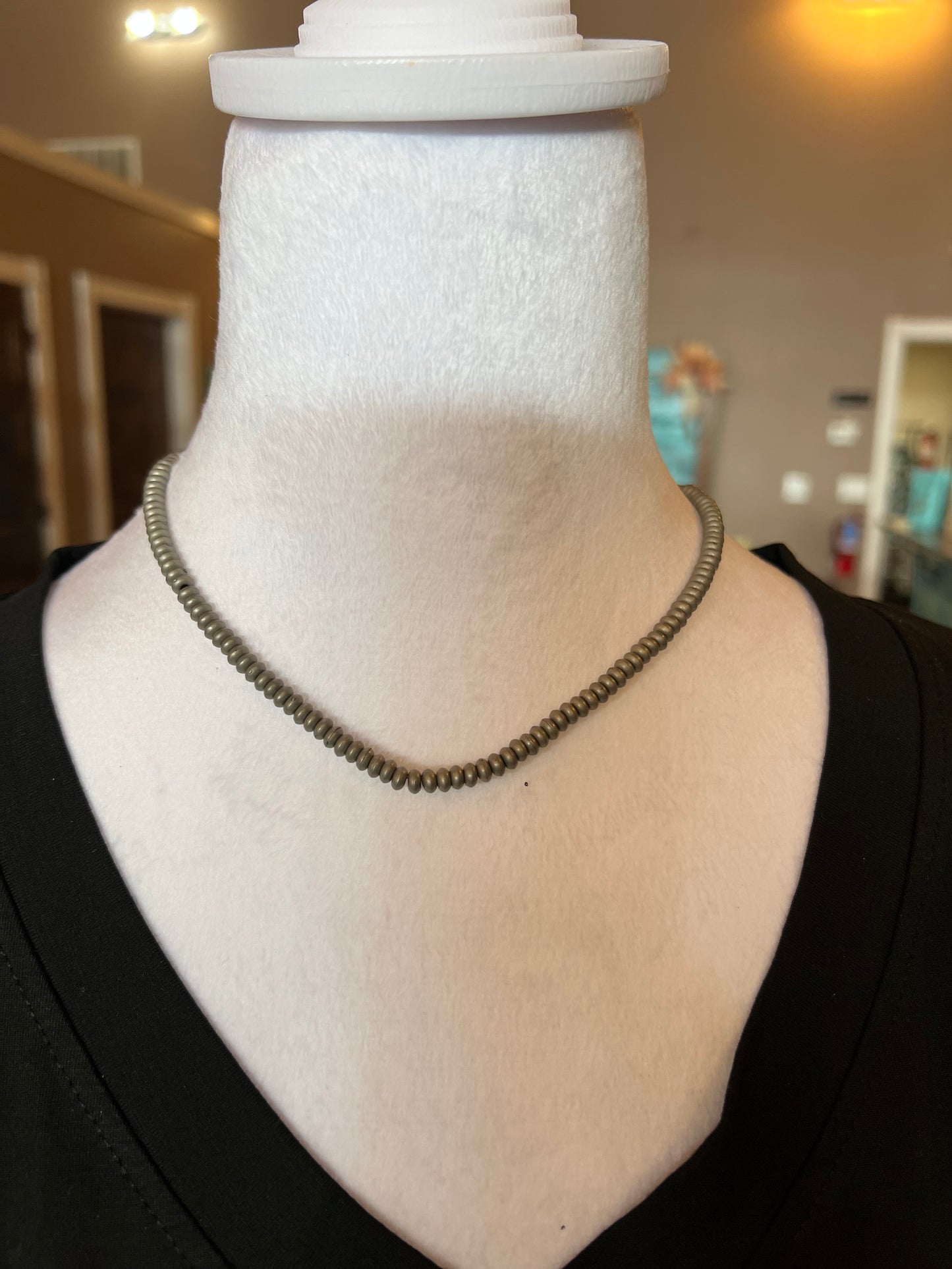 Faux Navajo pearls