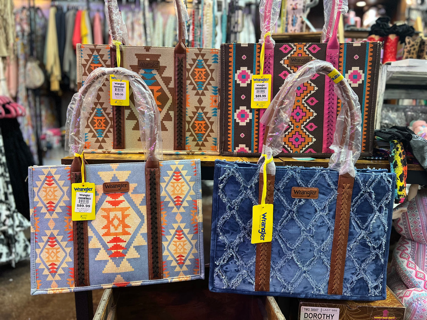 Wrangler Southwestern Tote/Crossbody Large