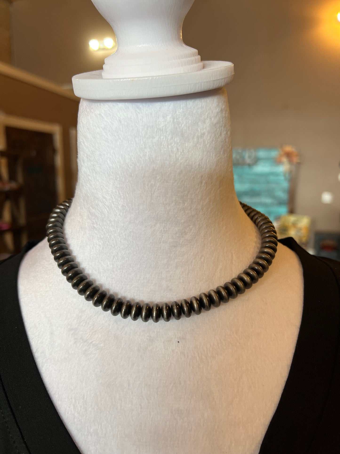 Faux Navajo pearls