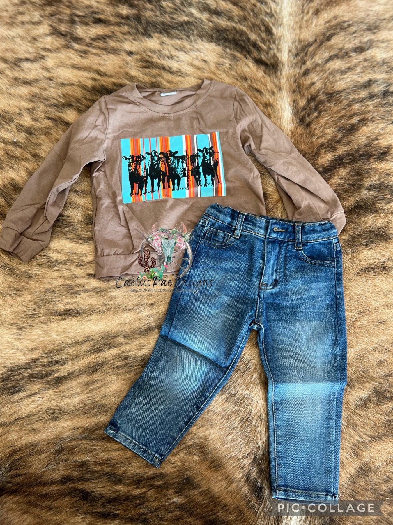 Boys Embroidered back pocket jeans