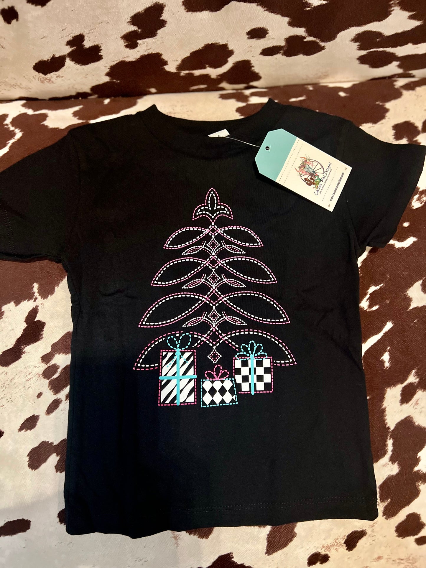 Mini Boot Scootin' Christmas Tee