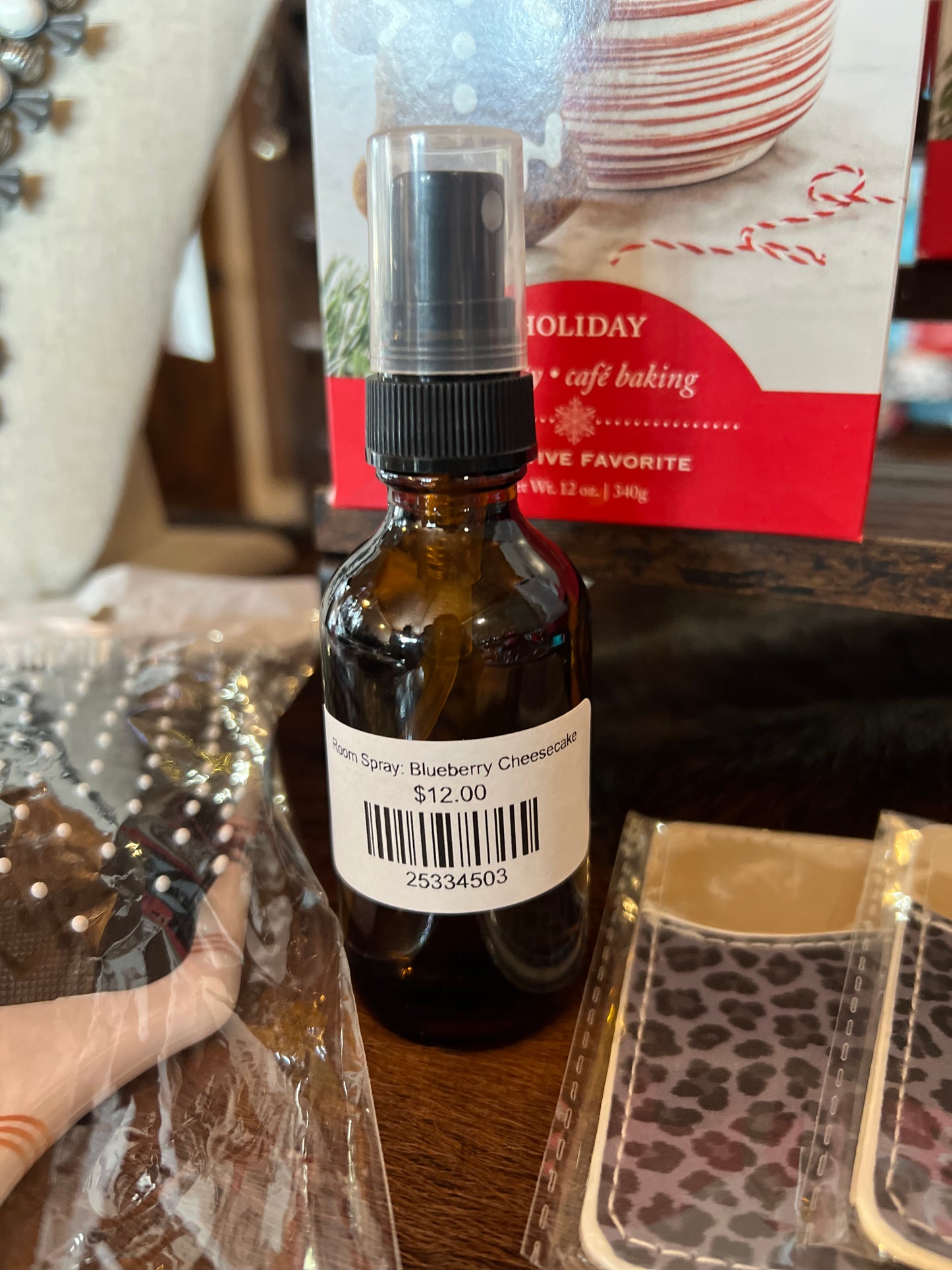 Room Spray: Blueberry Cheesecake