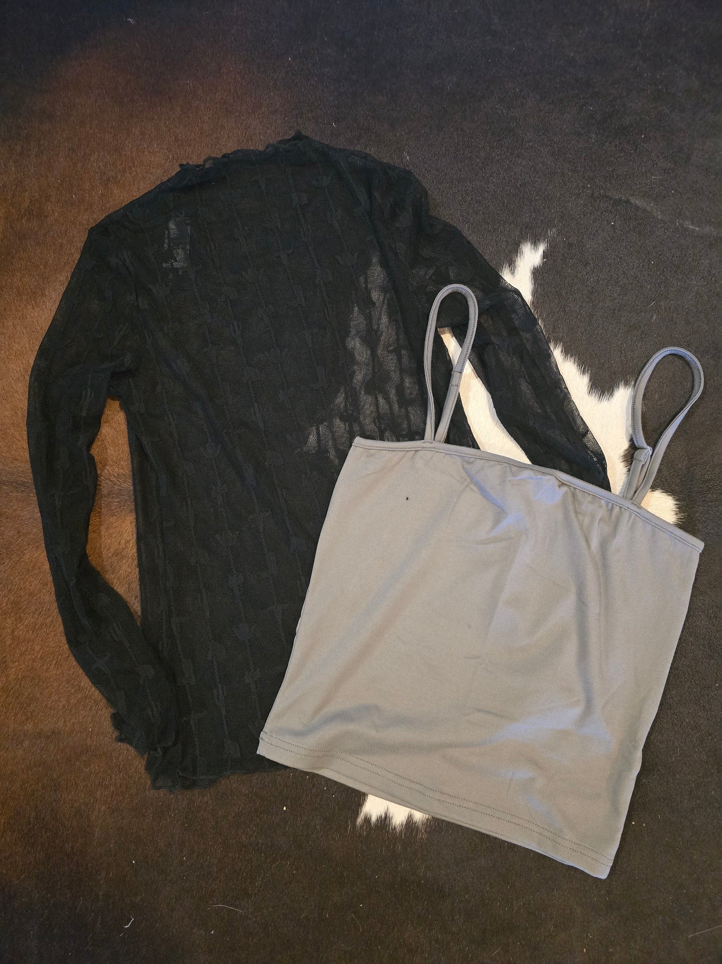 Lariat Lace L/S Mesh "Midnight"