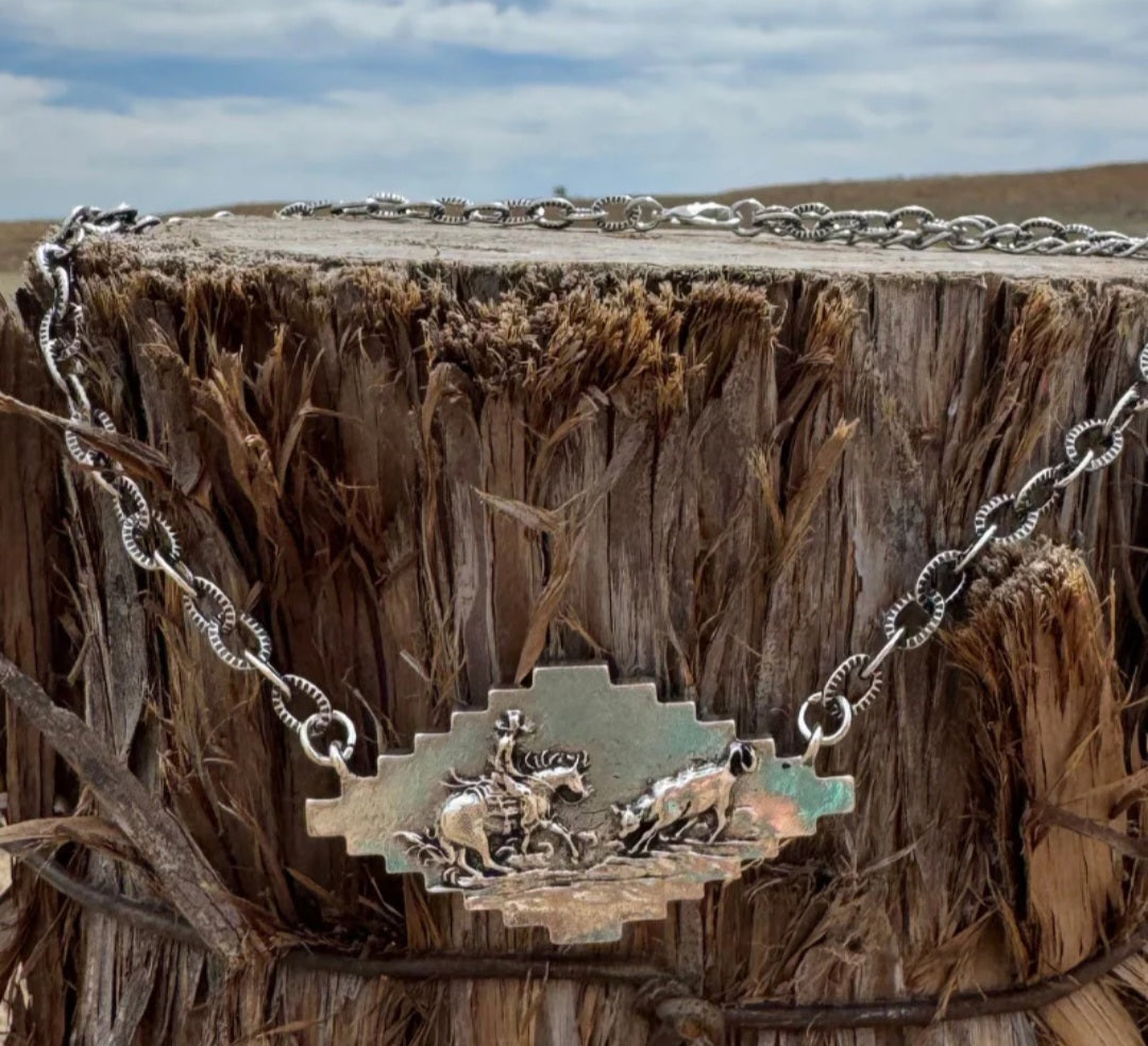Cutting Up Necklace