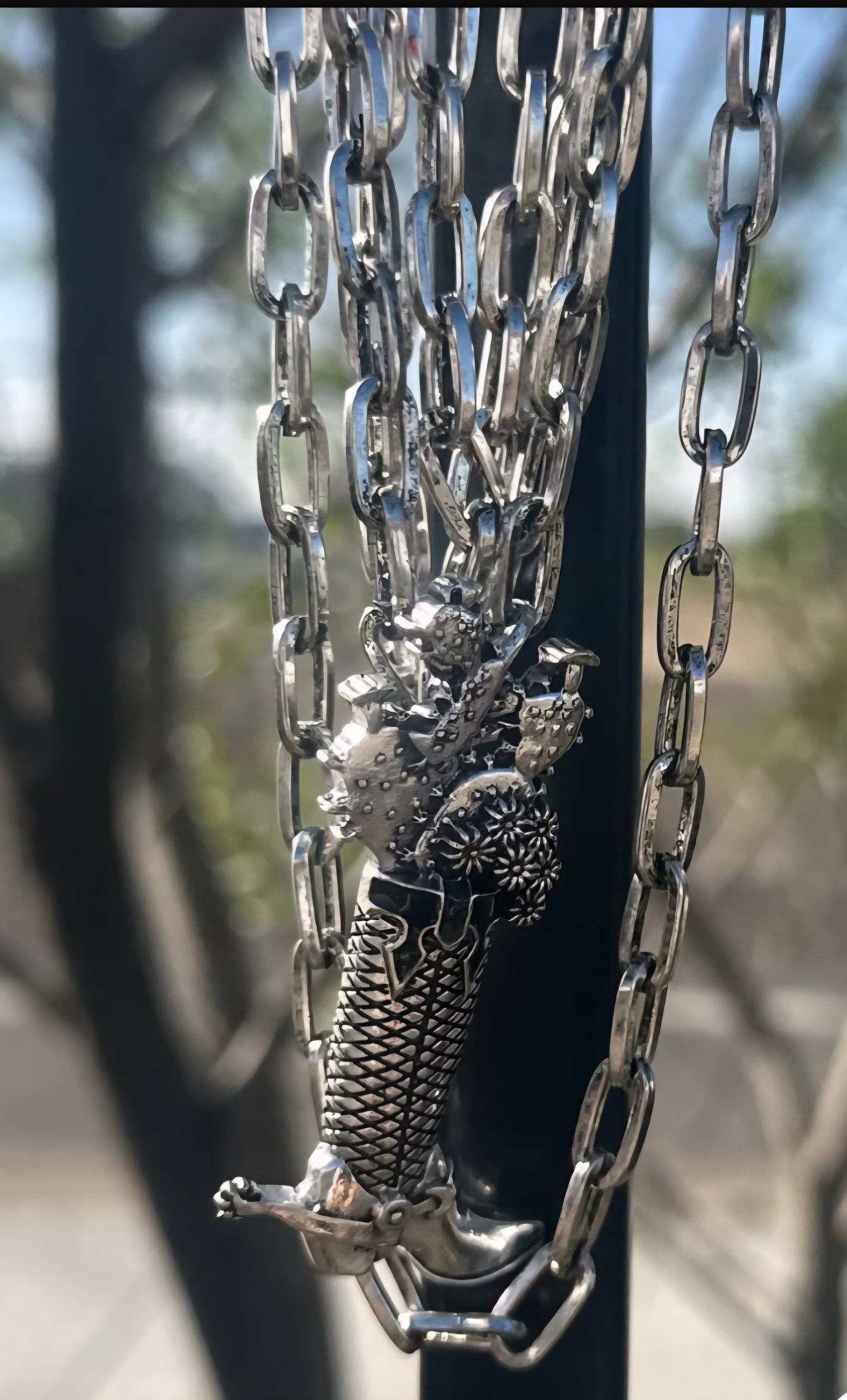 Head Over Boots Necklace