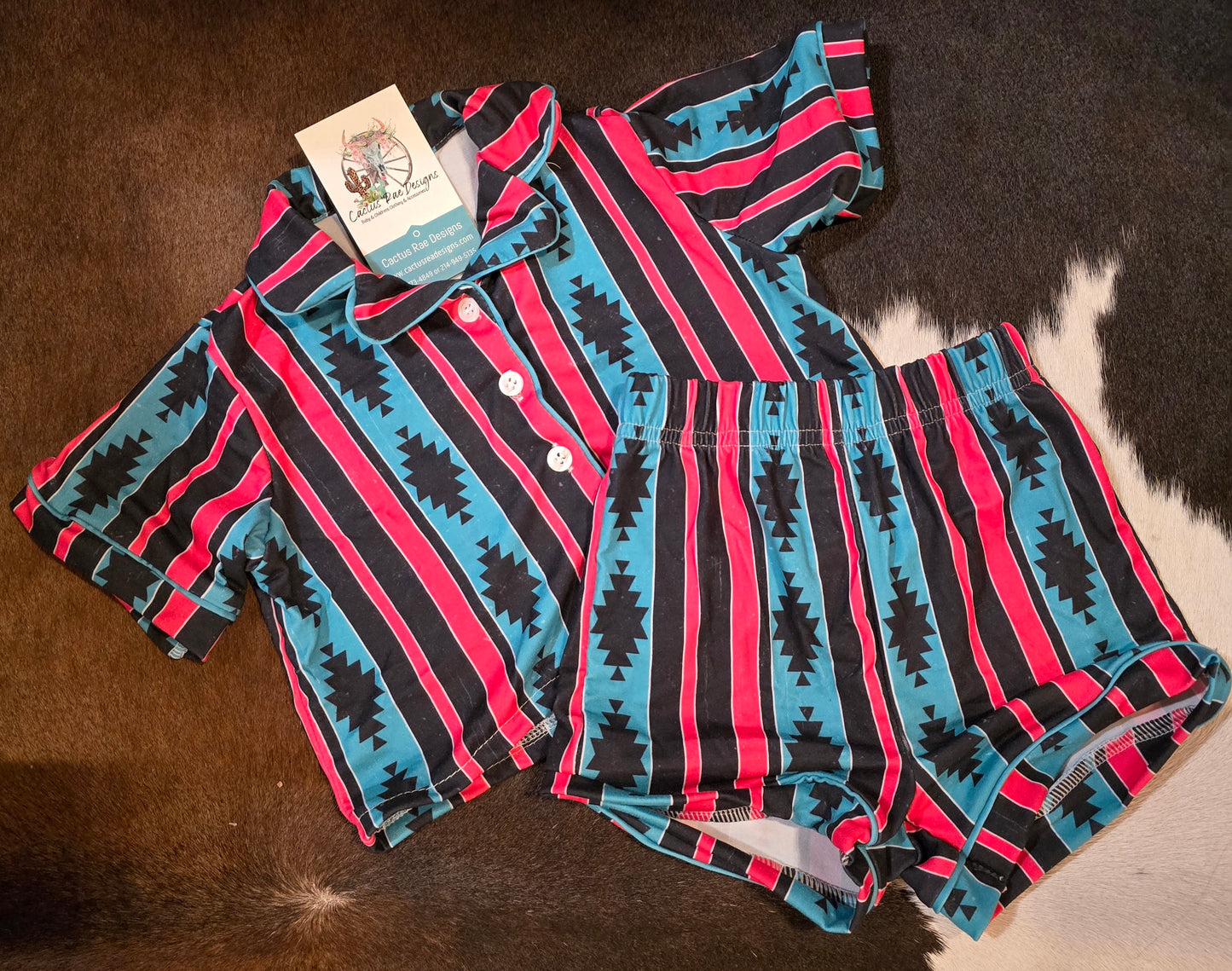 *Kids* Punchy Button Up Jammies