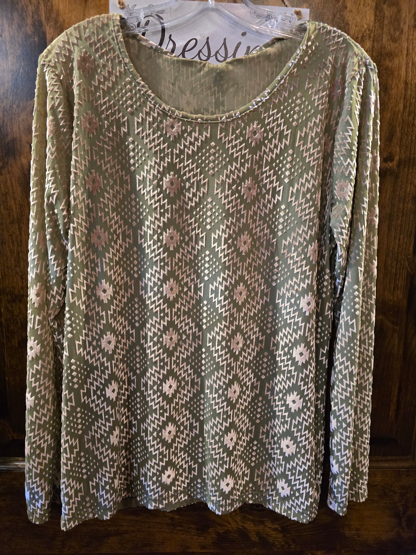 Make It Rain Mesh Top