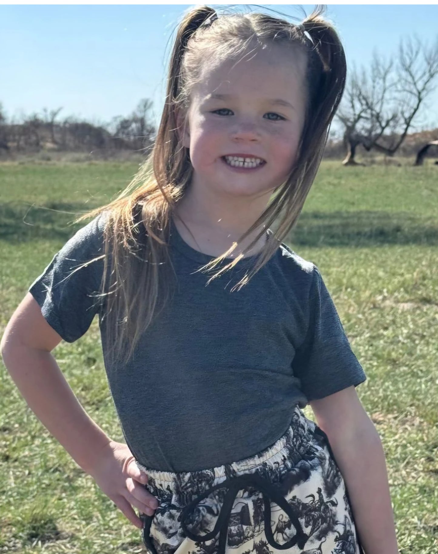 SIMPLE STERLING HEATHER BLACK KIDS