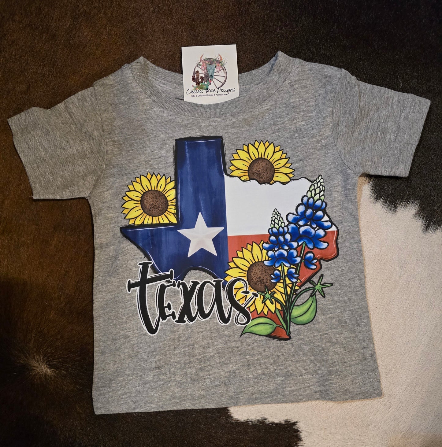 Texas State Bluebonnet Tee *kids