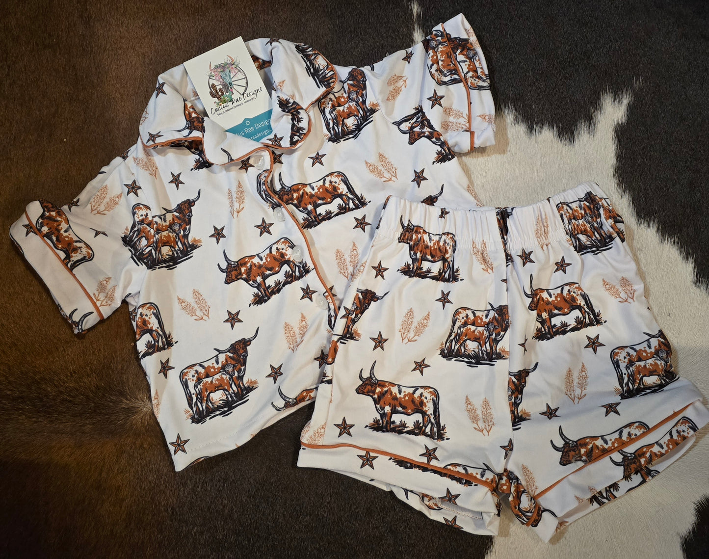 *Kids* Punchy Button Up Jammies