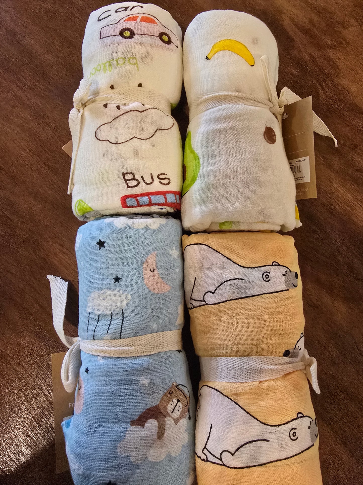 Bamboo Swaddle Blankets