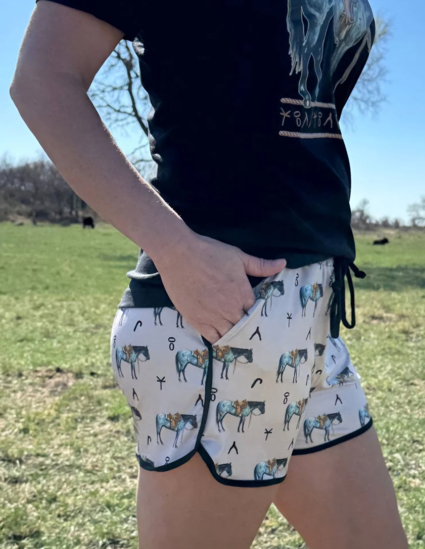 Old Town Road Shorts