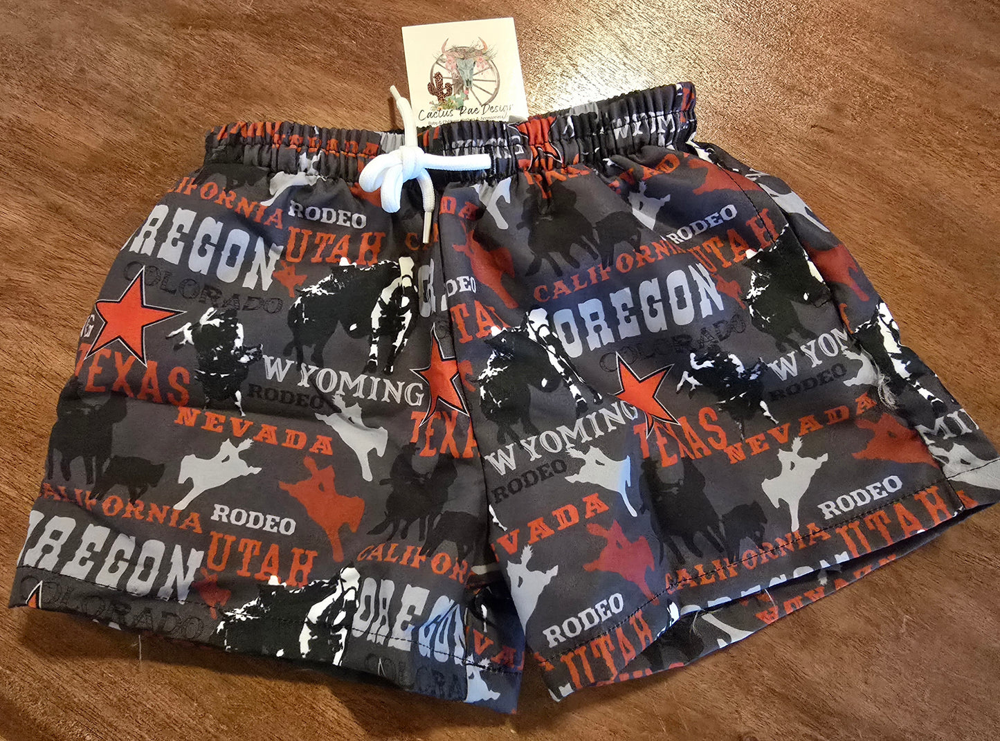 Rodeo Road Boys Swim Shorts