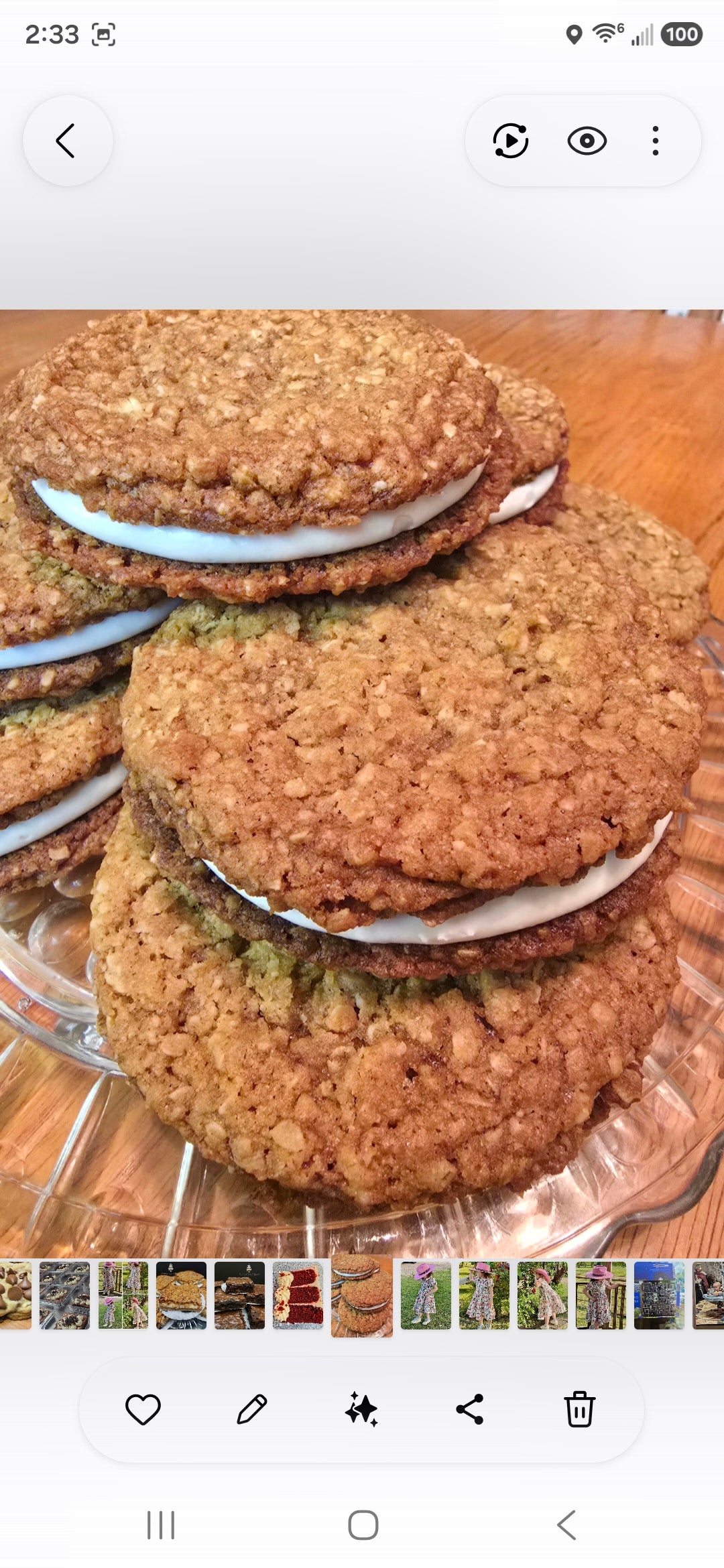 Oatmeal Cream Pies
