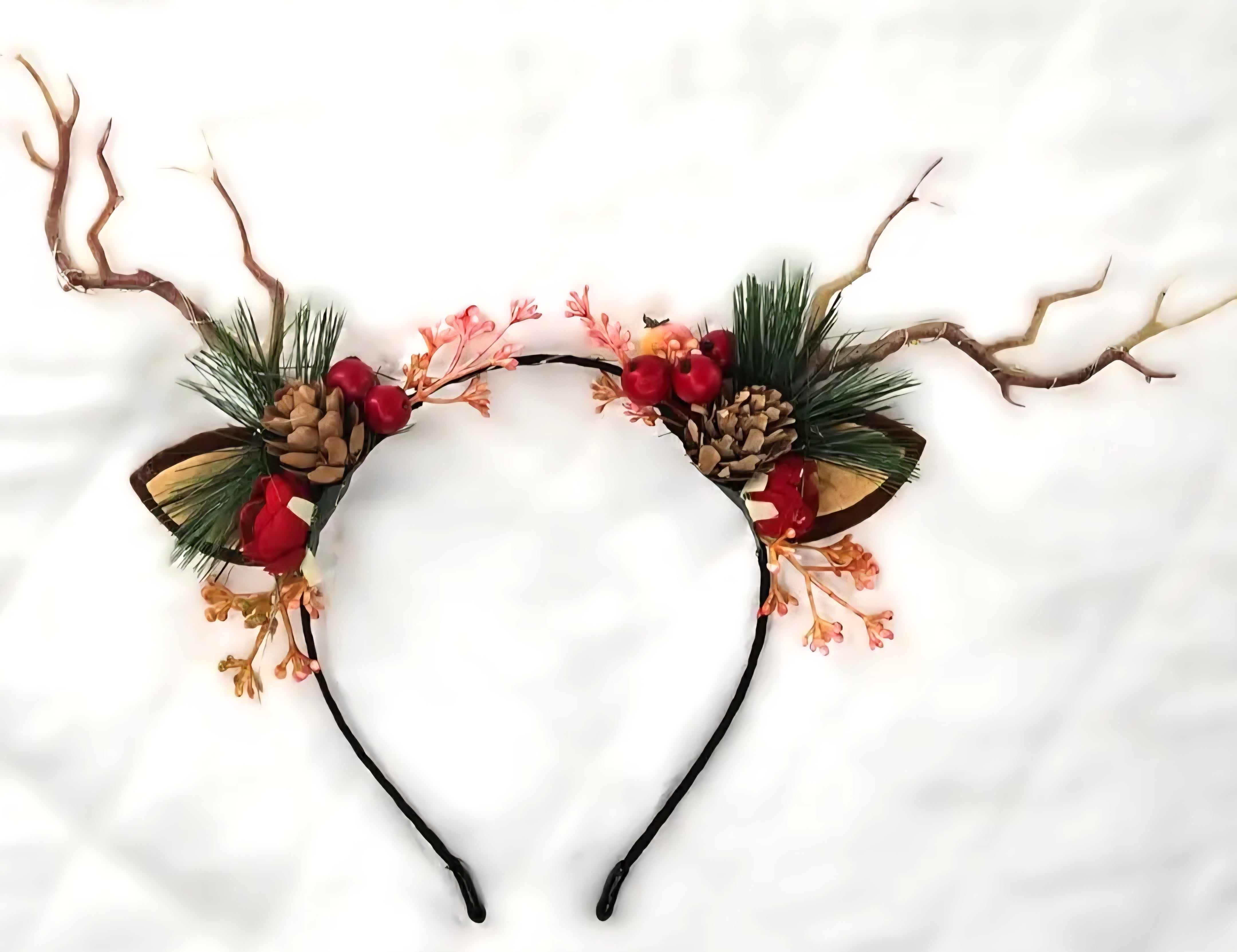 Christmas Light Up Reindeer Antlers Cactus Rae Designs