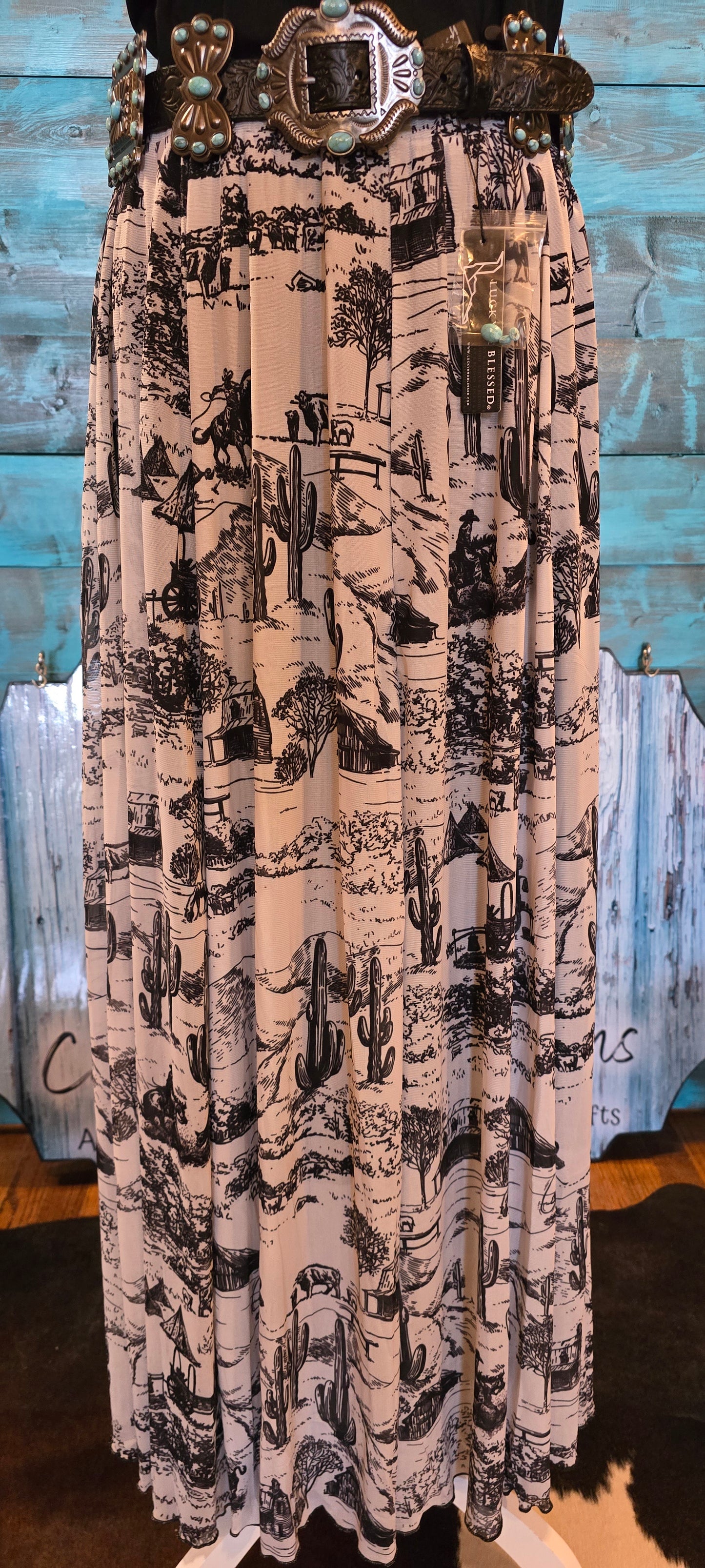 The Old Days Maxi Skirt