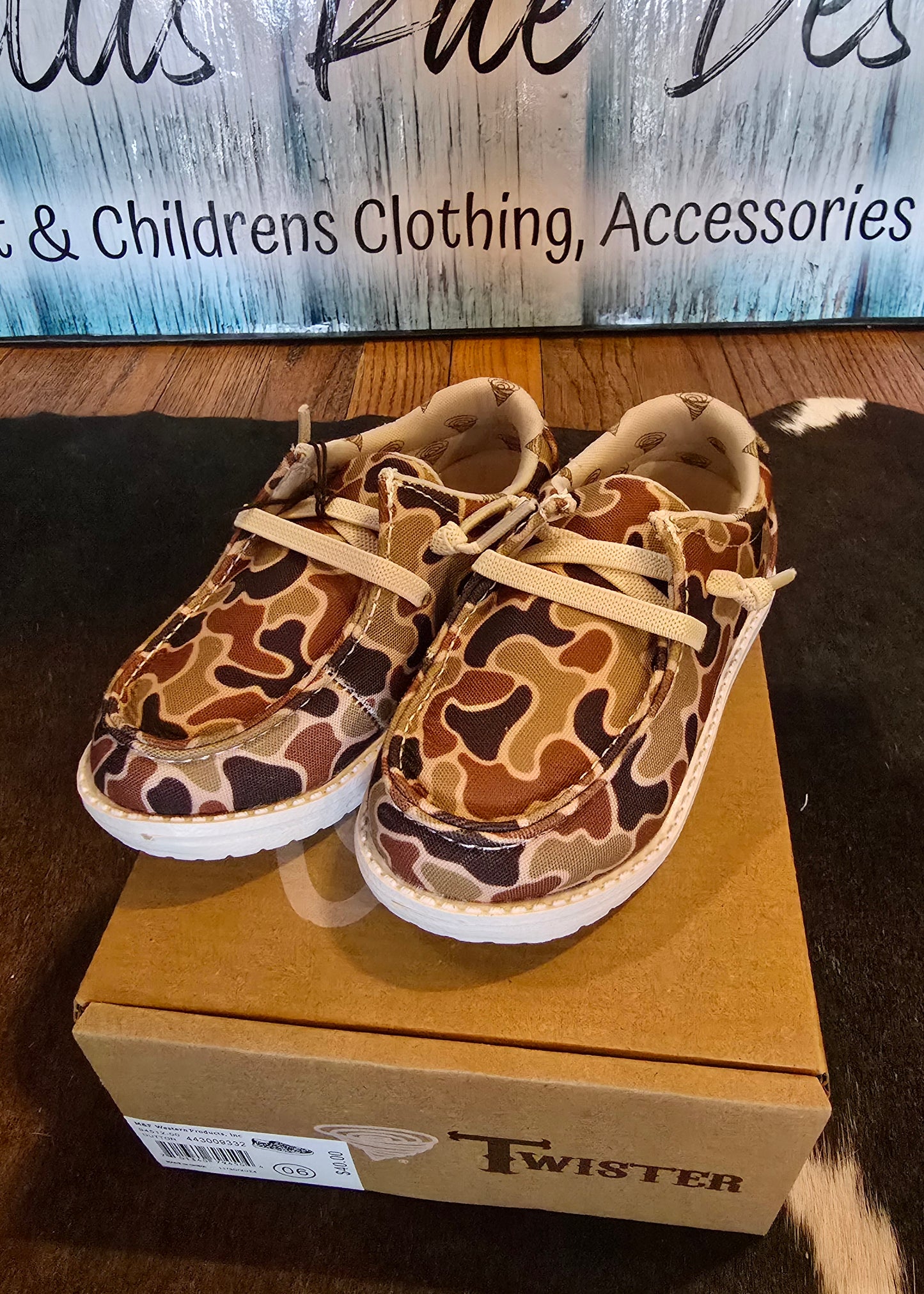 Dutton Style Toddler Casual Boy's Shoes – Camo
