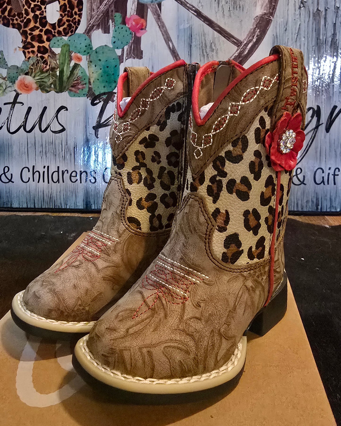 Twister Avery Style Toddler Boots Tan