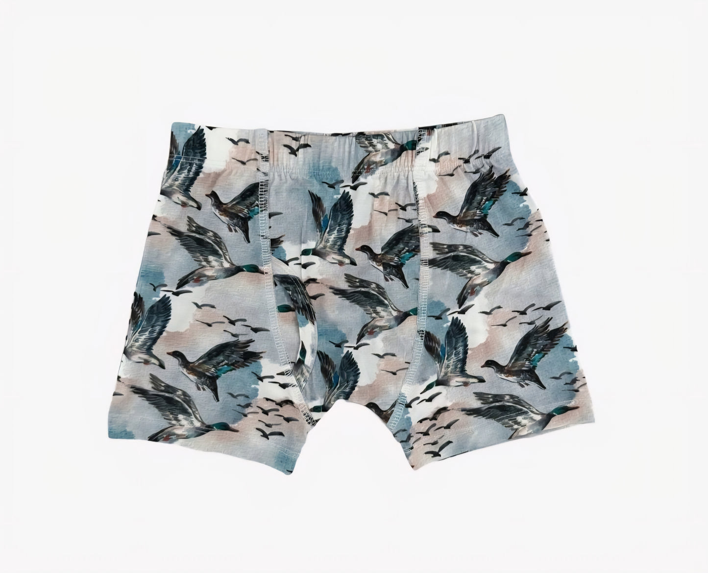 Bamboo Boxer Shorts Mallard Sky