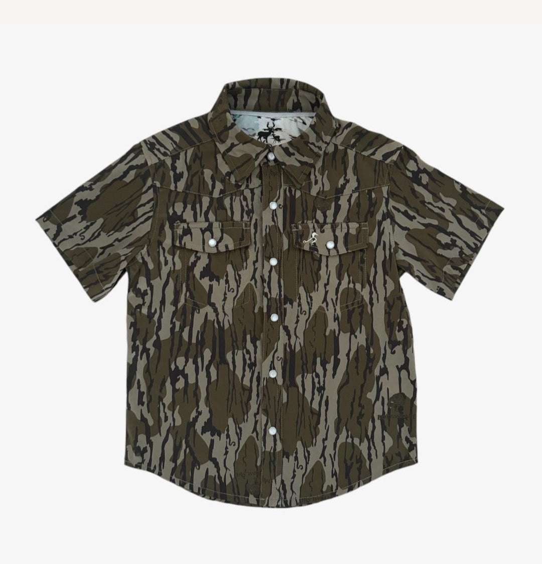 Performance Pearl Snap Boys/original Bottomland