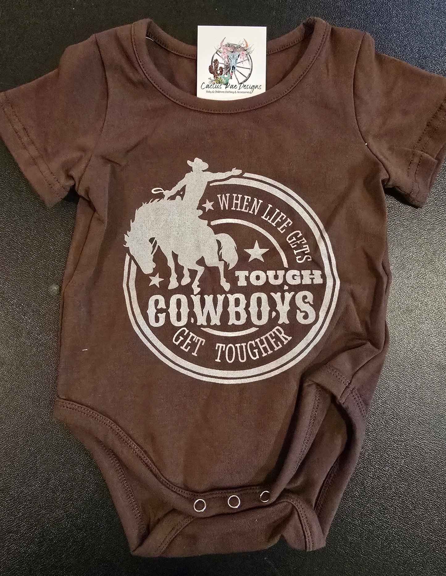 When Life gets Tough S/S Onesie