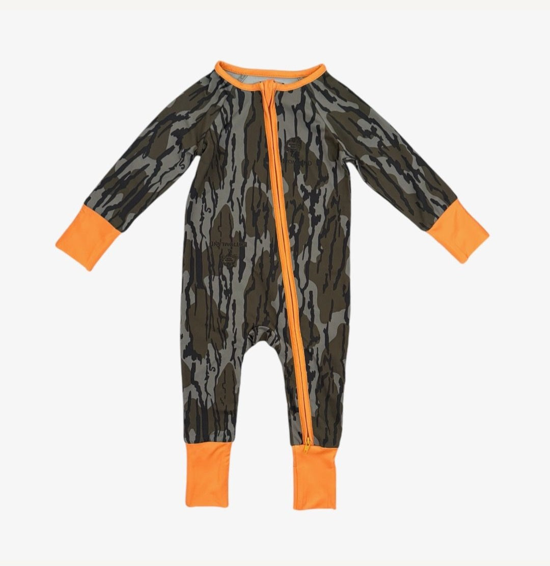 L/S Zipper Microfleece PJ Set Baby