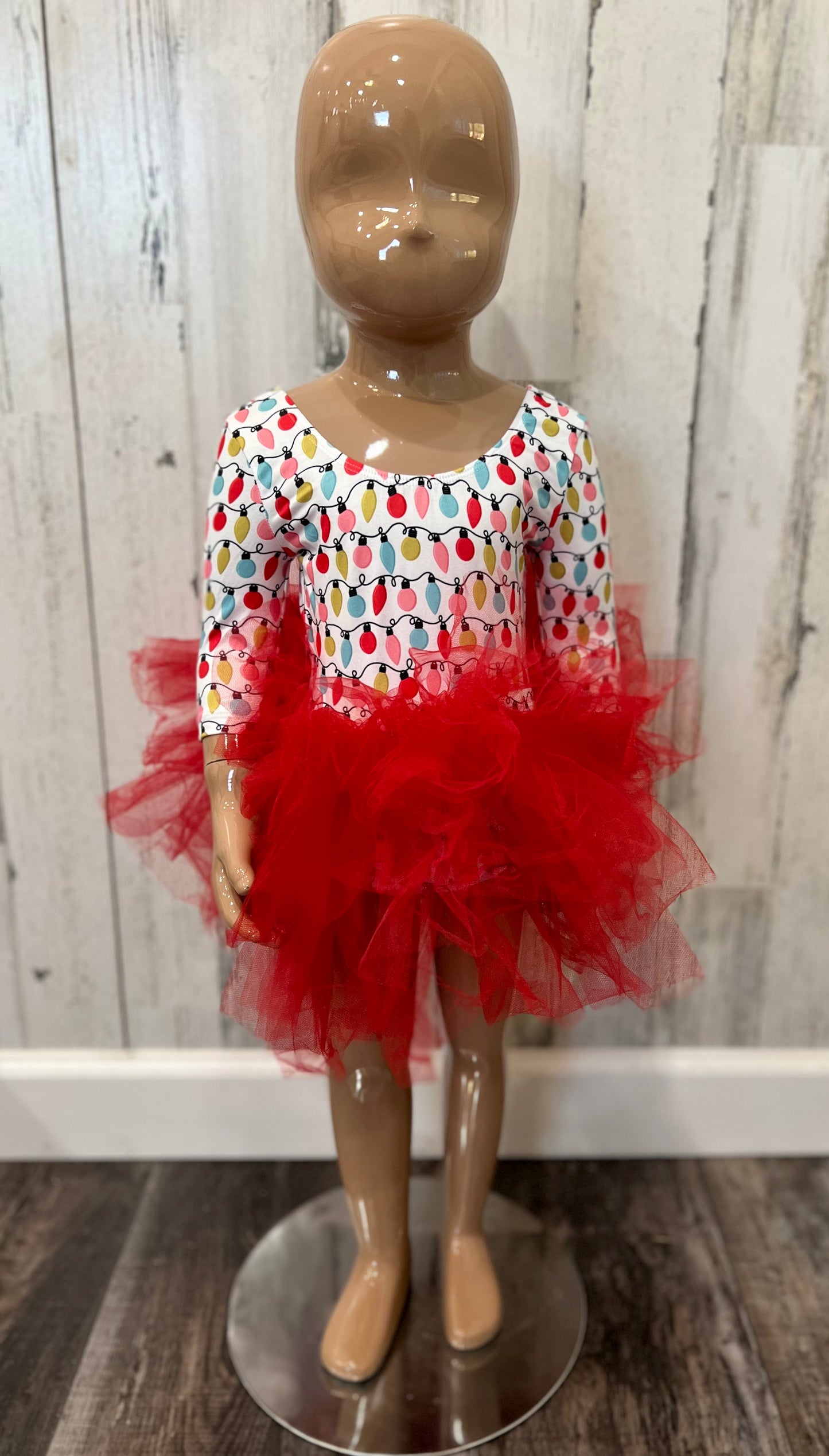 Merry & Bright Tutu Leo Dress