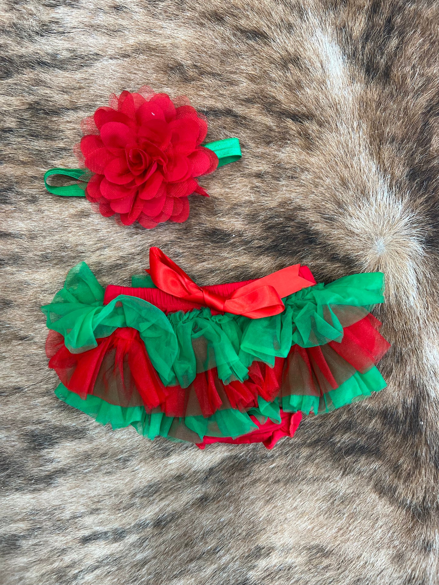 Red & Green Bummie Set