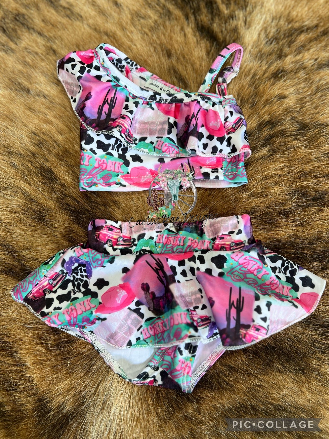 Honky Tonk Babe 2 Piece Swimsuit