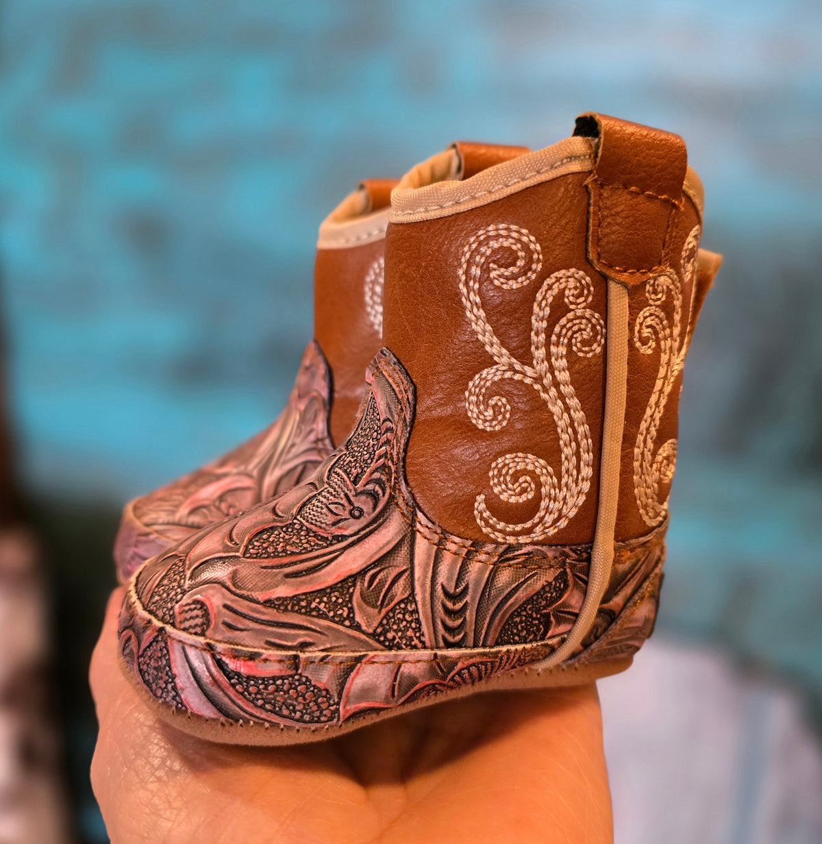 B.abt Rae Elizabeth Baby Bucker Boot Multi – Cactus Rae Designs
