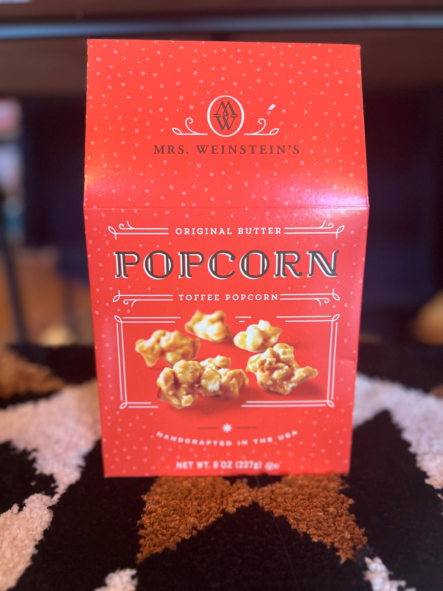 8oz Original Butter Toffee Popcorn