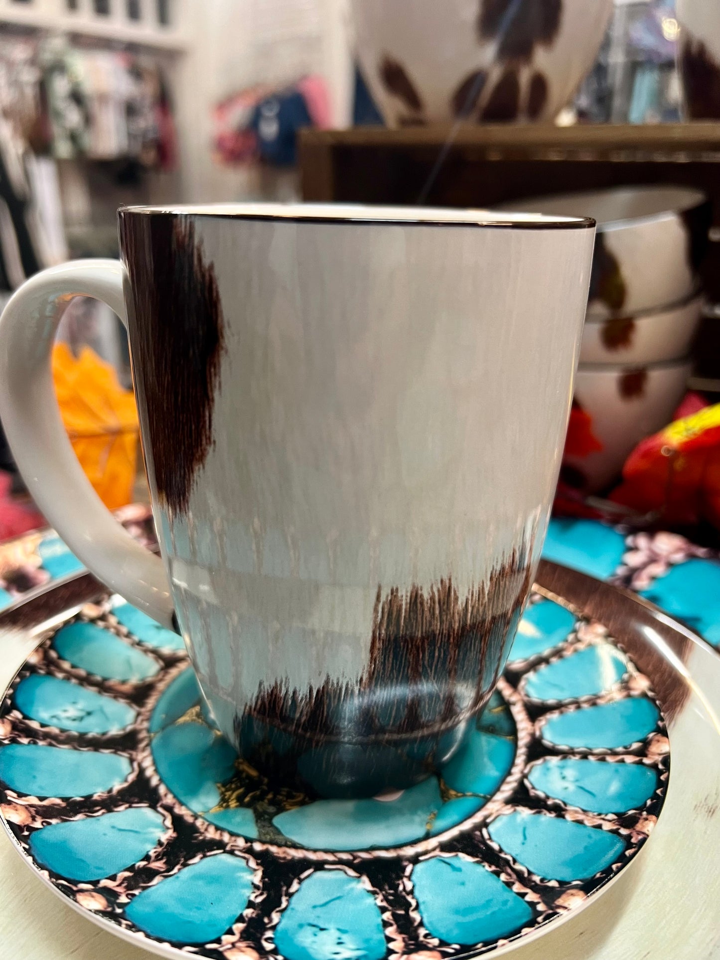 Cowhide Mug 14oz