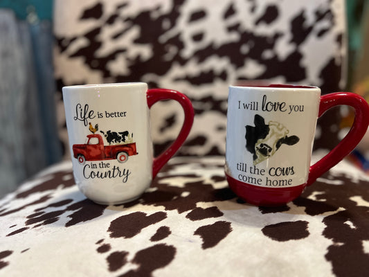 Ceramic Country Mugs