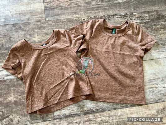 Simple Sterling Kids Shirt (Coffee)