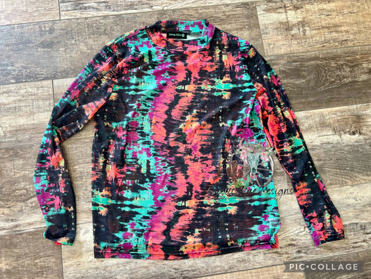 Wild As Her Mesh L/S Top