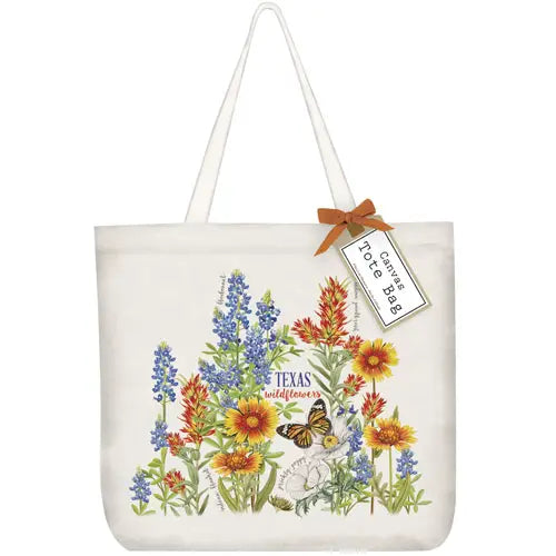 Texas Flowers Tote Bag
