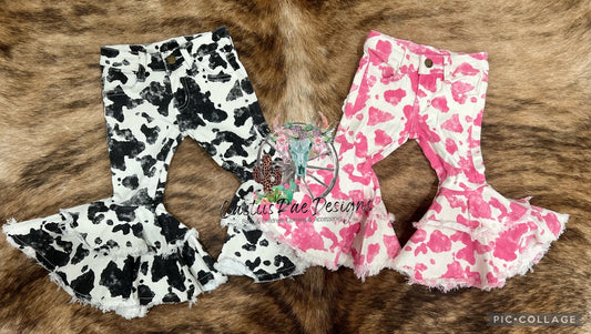 Cow Print Double Bells