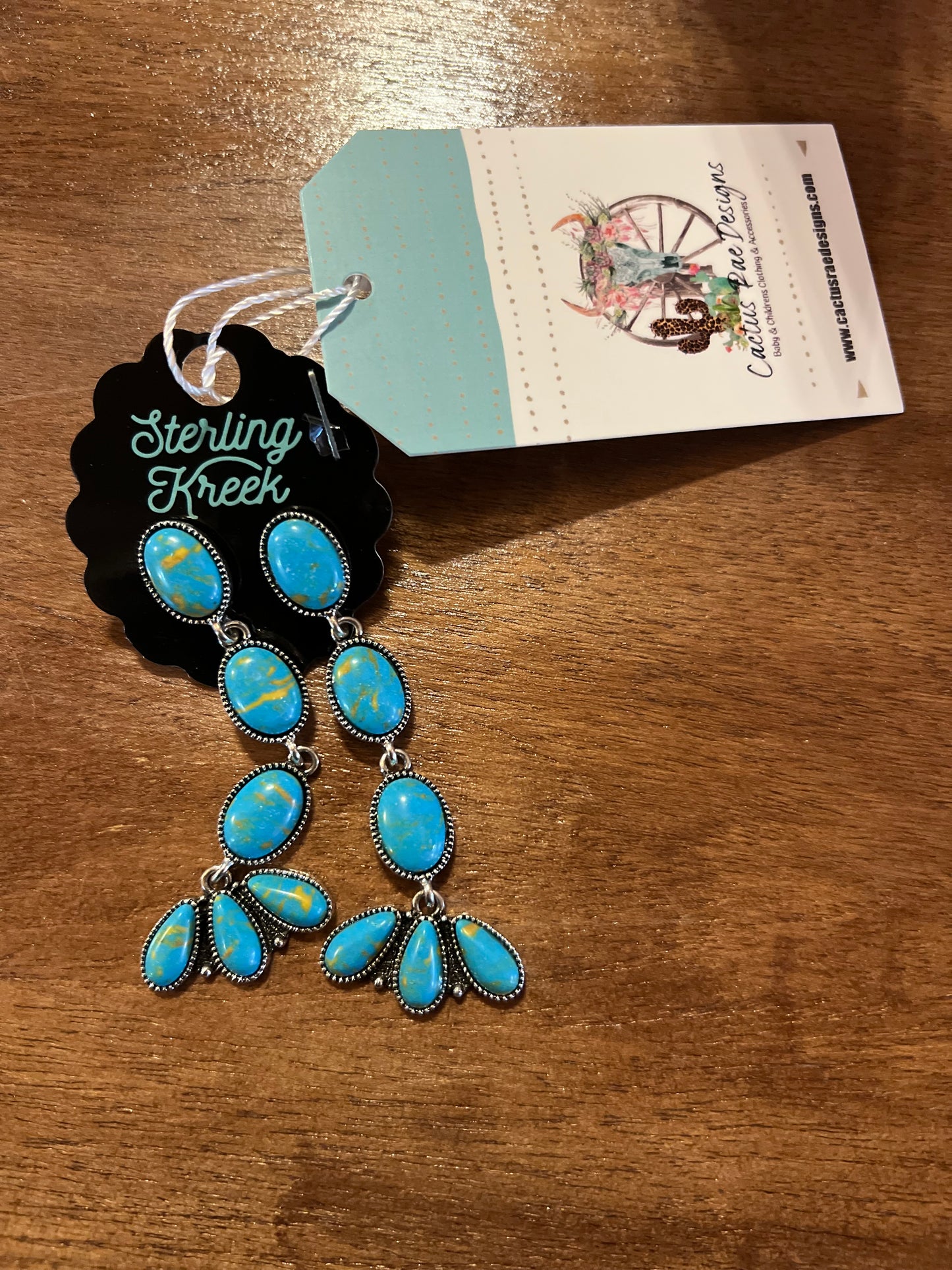 Rugged Saloon Earrings