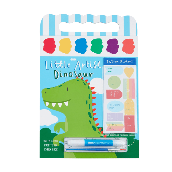Dino Watercolor Book Set