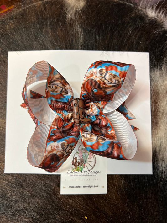 Horses & Boots Boutique Ribbon Bow