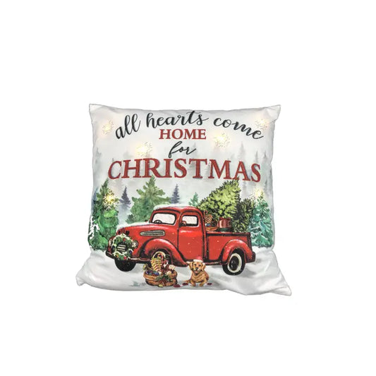Christmas Light Up Pillows