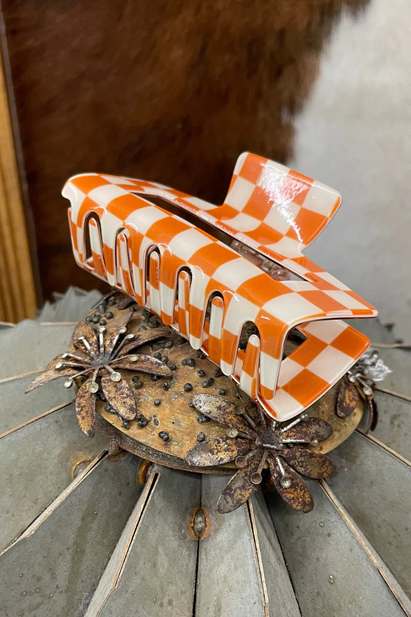 Checked Funky Frontier - Orange