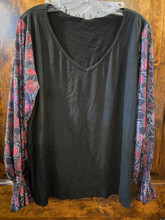 Pearls In December Top