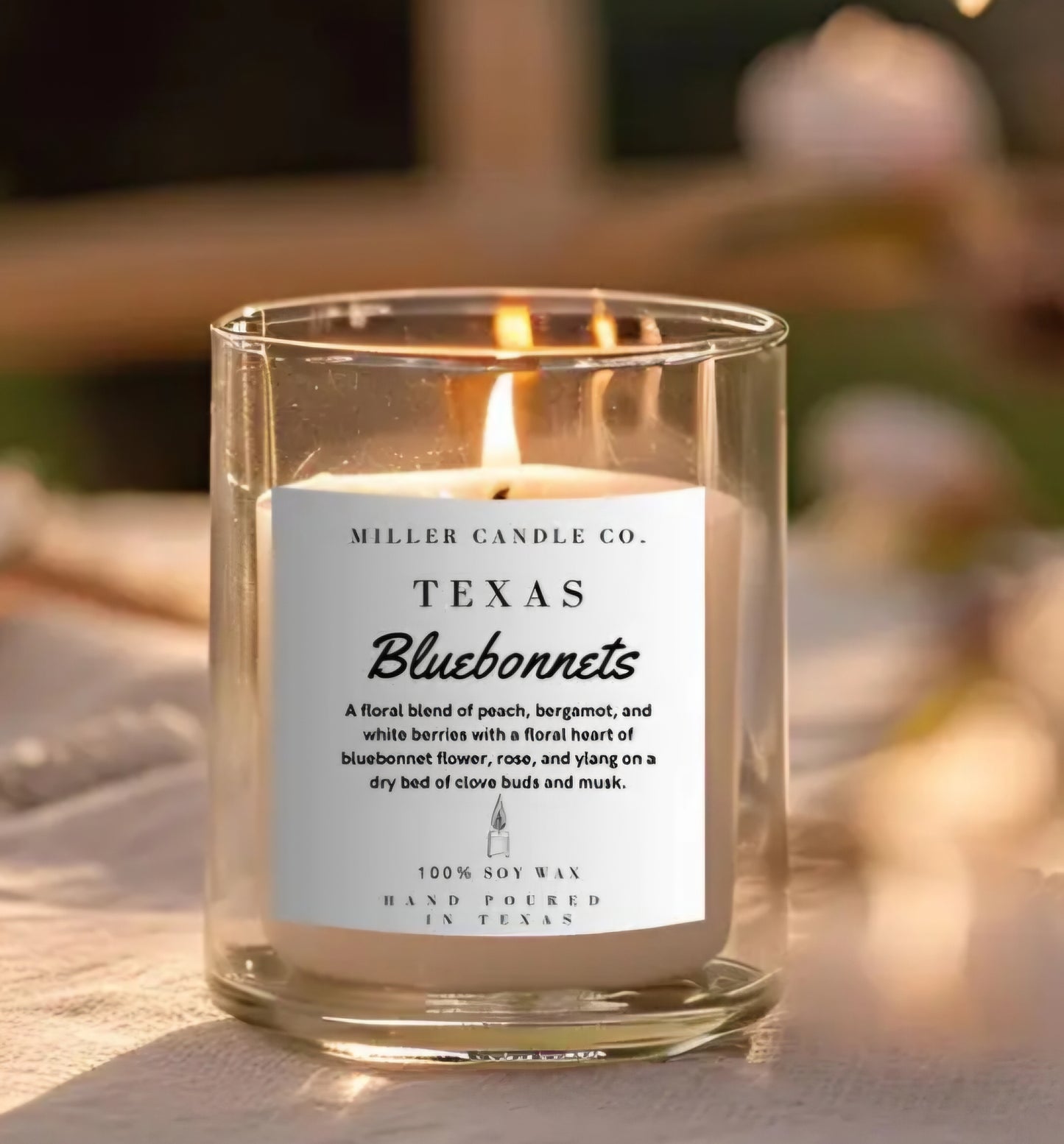 Whisky Glass Candle